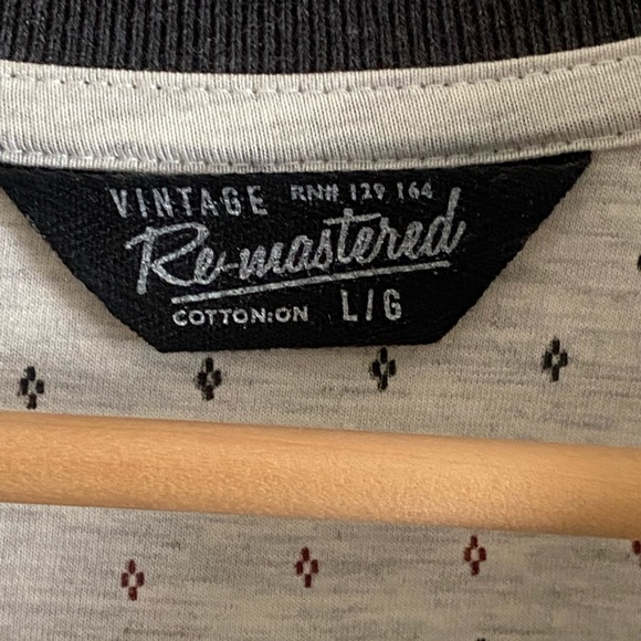 Vintage remastered shirt cotton on - Picture 2 of 3